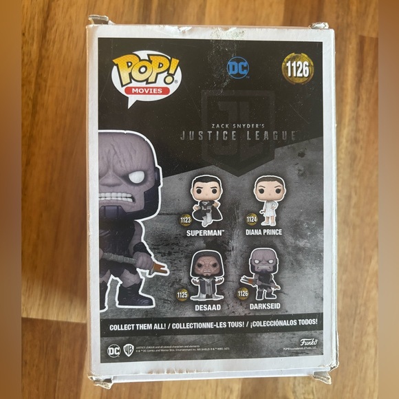 Funko Pop! Darkseid Vinyl Figure - Black and Gray - Picture 4 of 8